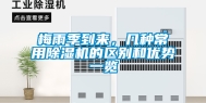 梅雨季到来，几种常用除湿机的区别和优势一览