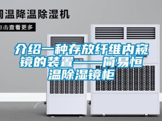 知识百科介绍一种存放纤维内窥镜的装置——简易恒温除湿镜柜