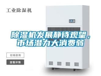 企业新闻除湿机发展静待观望，市场潜力大消费弱