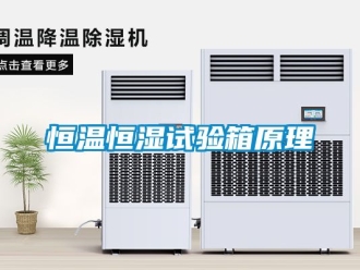 知识百科恒温恒湿试验箱原理