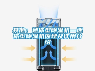 行业新闻其他：迷你型除湿机—迷你型除湿机原理及作用介绍