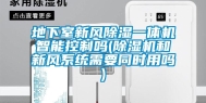 地下室新风除湿一体机智能控制吗(除湿机和新风系统需要同时用吗)