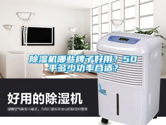 行业新闻除湿机哪些牌子好用？50平多少功率合适？