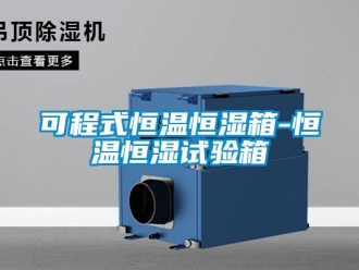 知识百科可程式恒温恒湿箱-恒温恒湿试验箱