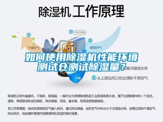 行业新闻如何使用除湿机性能环境测试仓测试除湿量？