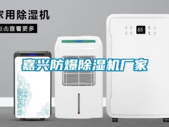 企业新闻嘉兴防爆除湿机厂家