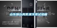 山东烟台高低温交变试验箱