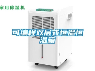 知识百科可编程双层式恒温恒湿箱