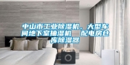 中山市工业除湿机，大型车间地下室抽湿机  配电房仓库除湿器