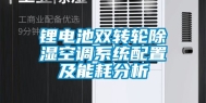 锂电池双转轮除湿空调系统配置及能耗分析