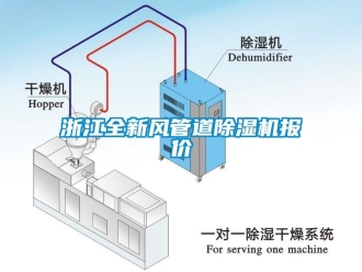 行业新闻浙江全新风管道除湿机报价