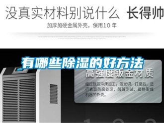 知识百科有哪些除湿的好方法
