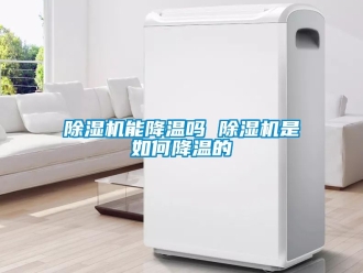 行业新闻除湿机能降温吗 除湿机是如何降温的