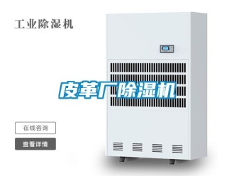 行业新闻皮革厂除湿机