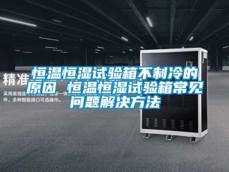 知识百科恒温恒湿试验箱不制冷的原因 恒温恒湿试验箱常见问题解决方法