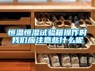知识百科恒温恒湿试验箱操作时我们应注意些什么呢