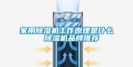家用除湿机工作原理是什么  除湿机品牌推荐
