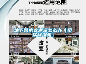 常见问题地下泵房太潮湿怎么办【泵房除湿机】