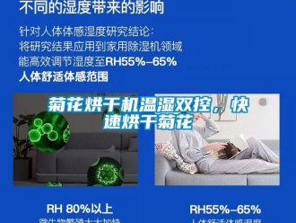 行业新闻菊花烘干机温湿双控，快速烘干菊花