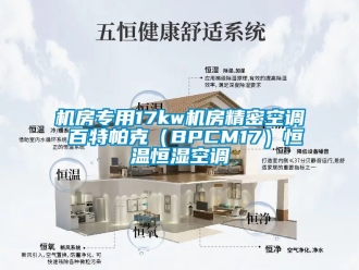 知识百科机房专用17kw机房精密空调 百特帕克（BPCM17）恒温恒湿空调