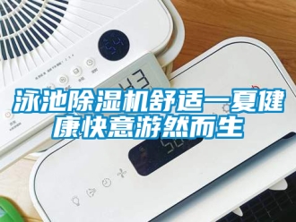 行业新闻泳池除湿机舒适一夏健康快意游然而生