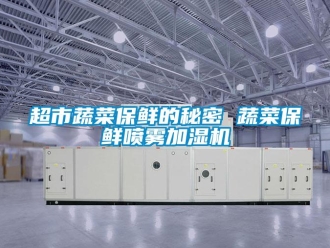 企业新闻超市蔬菜保鲜的秘密 蔬菜保鲜喷雾加湿机