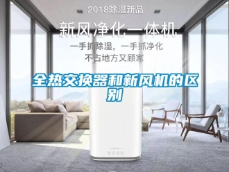 企业新闻全热交换器和新风机的区别