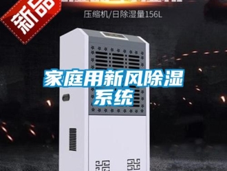 行业新闻家庭用新风除湿系统