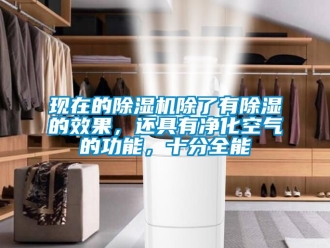 行业新闻现在的除湿机除了有除湿的效果，还具有净化空气的功能，十分全能