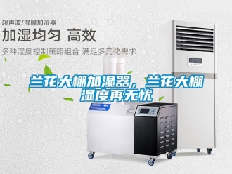 行业新闻兰花大棚加湿器，兰花大棚湿度再无忧
