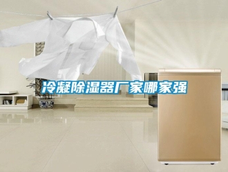 行业新闻冷凝除湿器厂家哪家强