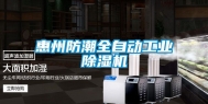 惠州防潮全自动工业除湿机