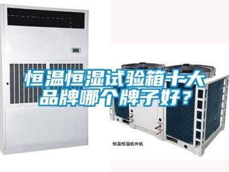 知识百科恒温恒湿试验箱十大品牌哪个牌子好？