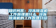 知识问答：冷冻除湿机工作原理是什么 冷冻除湿机的工作原理介绍