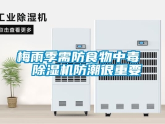 行业新闻梅雨季需防食物中毒  除湿机防潮很重要