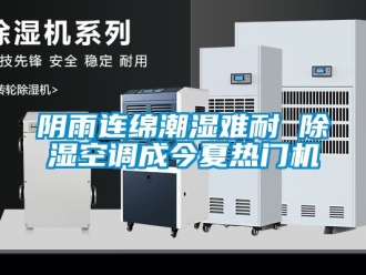行业新闻阴雨连绵潮湿难耐 除湿空调成今夏热门机