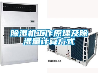 行业新闻除湿机工作原理及除湿量计算方式
