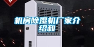 机房除湿机厂家介绍和