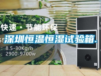知识百科深圳恒温恒湿试验箱.