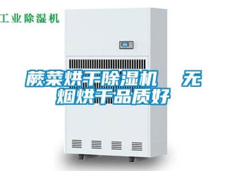 行业新闻蕨菜烘干除湿机  无烟烘干品质好