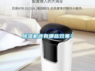 行业新闻除湿机还有哪些效果？
