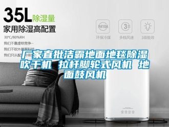 企业新闻厂家直批洁霸地面地毯除湿吹干机 拉杆脚轮式风机 地面鼓风机