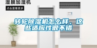 转轮除湿机怎么样，这些适应性很不错
