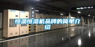恒温恒湿机品牌的简单介绍