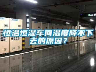 知识百科恒温恒湿车间湿度降不下去的原因？