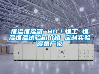 知识百科恒温恒湿箱 HG／恒工 恒湿恒温试验箱价格 定制实验设备厂家