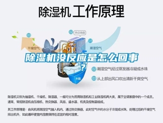 行业新闻除湿机没反应是怎么回事？