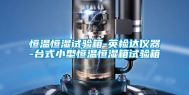 恒温恒湿试验箱-英检达仪器-台式小型恒温恒湿箱试验箱