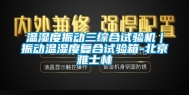 温湿度振动三综合试验机｜振动温湿度复合试验箱-北京雅士林