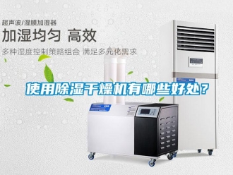 行业新闻使用除湿干燥机有哪些好处？